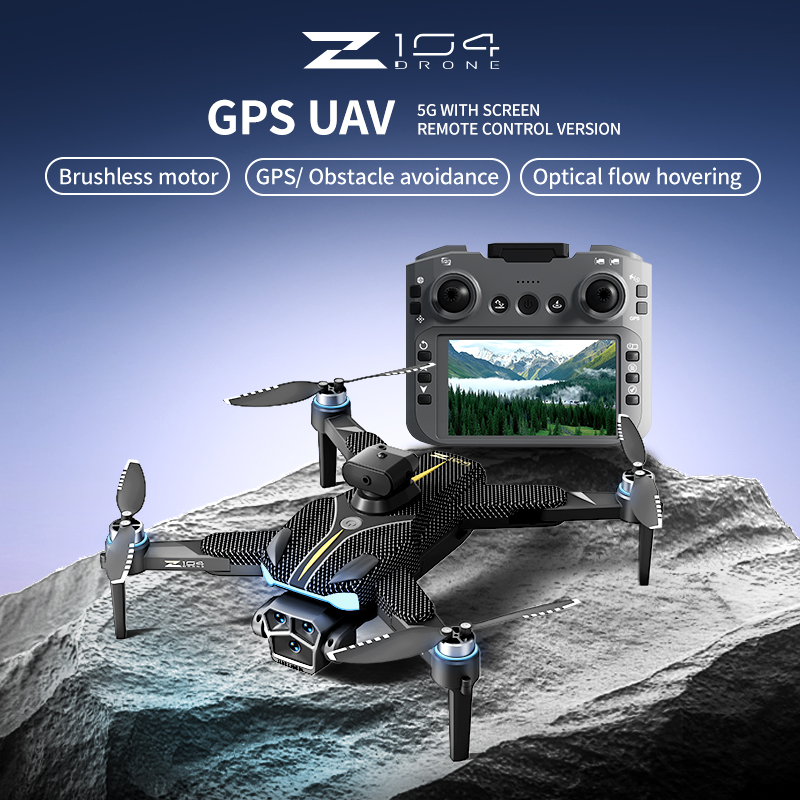 Drone Camera Wide Angle - Dron Z104 RC szerokokątny 8K HD
