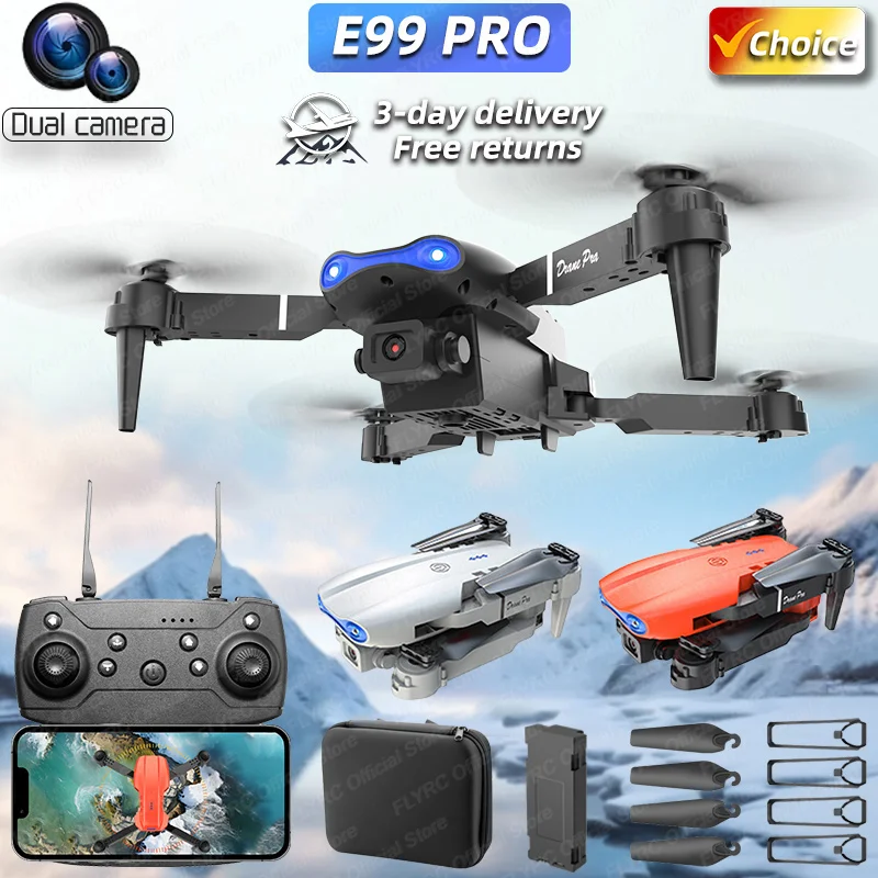 Mini E99Pro Składany Helikopte – Drone Camera Wide Angle recenzja i cena