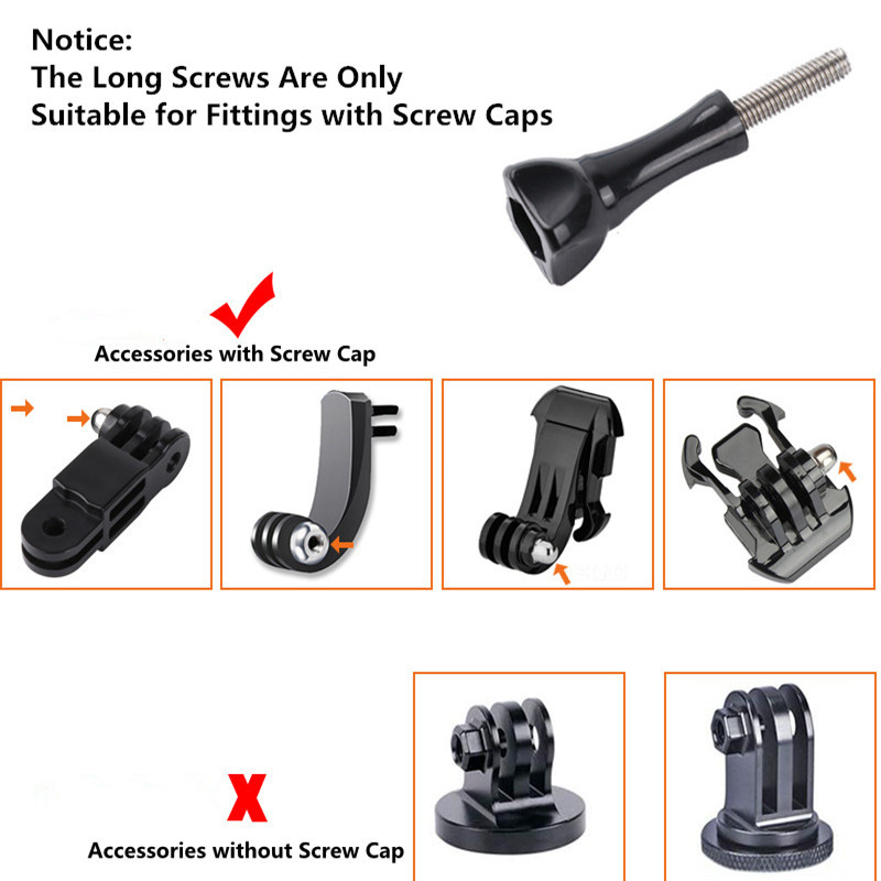 Śruby mocujące adapter do GoPr – Drone Camera Action recenzja i cena