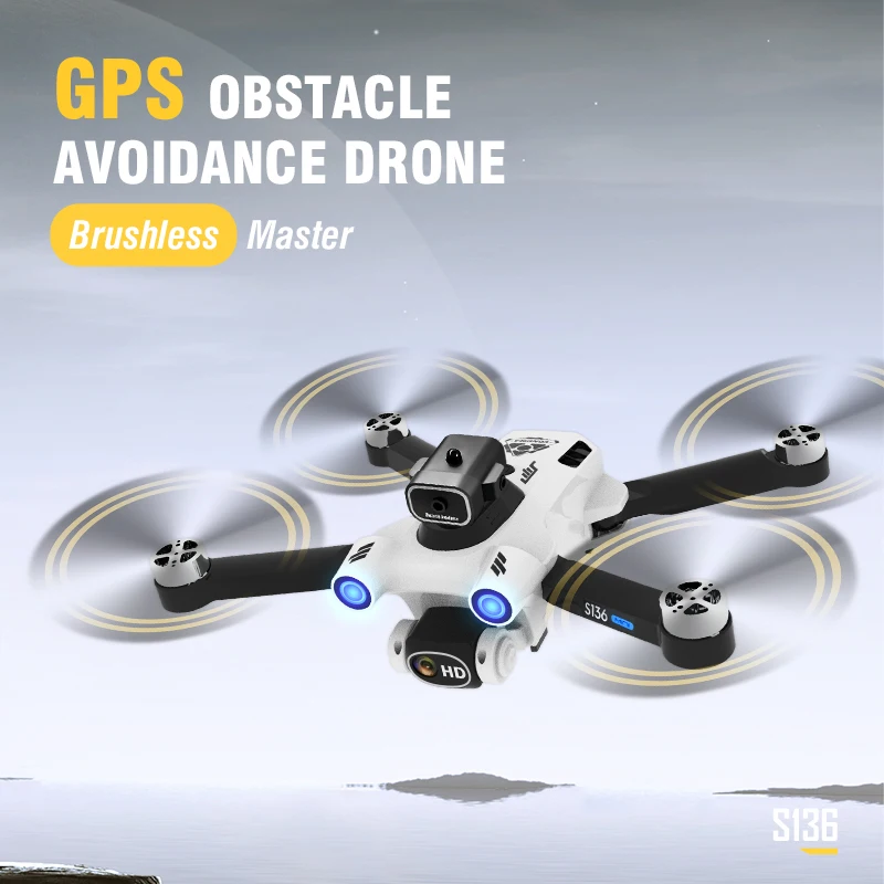 Dron S136 Pro Ultra Rc Drony 8 – Drone Camera Professional recenzja i cena